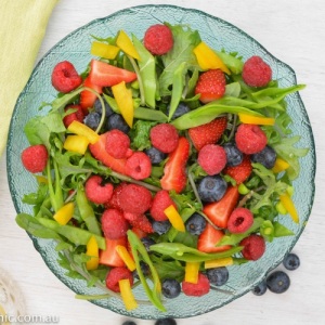 Fertility Food Revolution recipe Triple-Berry-Kale-Salad